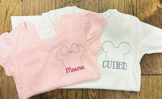 Mouse Ears Custom Shirt