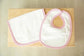 Baby Bib and Burp Rag Set