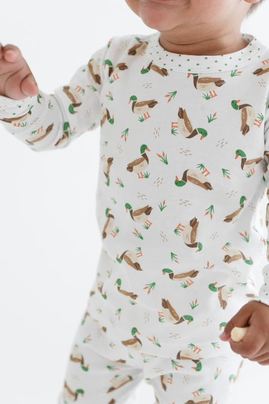 Mallard Pond Long Pajamas