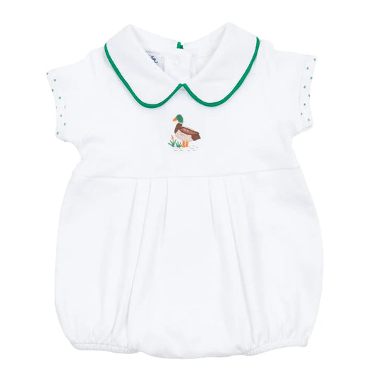 Mallard Pond Embroidered Collard Bubble